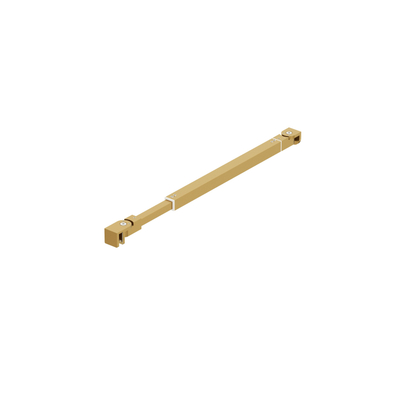 Fortifura Galeria verstelbare stabilisatiestang - 73-120cm - PVD - geborsteld messing (goud)