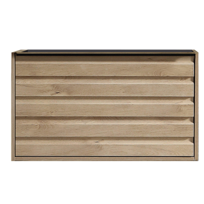 Differnz Elin Meuble sous lavabo - 60x35.5x45.8cm - chêne clair