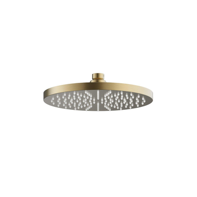 Hotbath Mate Hoofddouche 20cm rond - PVD - messing geborsteld (goud)