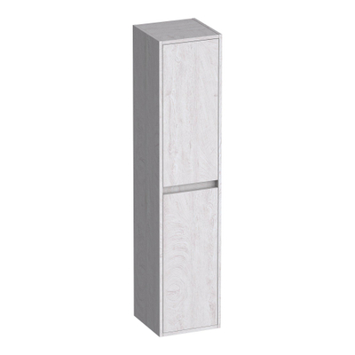 BRAUER Adore badkamerkast - 160x35x35cm - met 2 deuren greeploos links- of rechtsdraaiend Forest Seashell