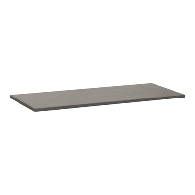 BRAUER Corestone Small Wastafelblad - 100x40x2cm - zonder kraangat - natuursteen - basalt