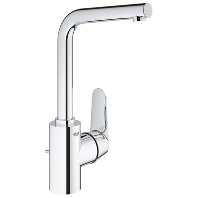 Grohe Eurodisc Cosmopolitan Wastafelkraan - L-Size - met afvoerplug - hoge draaibare uitloop - chroom
