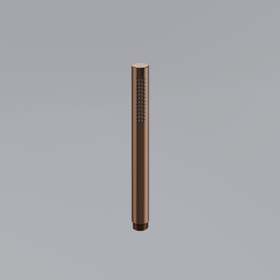 Fortifura Calvi Ensemble de douche à encastrer - thermostatique - bras plafond - douche principale de 30 cm - douchette à main - flexible de douche en métal - cuivre brossé PVD