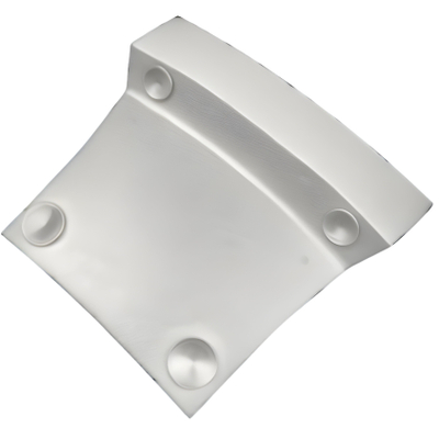 FugaFlow Efficiente Acces repose tête baignoire - 37x34cm - modèle grand - blanc