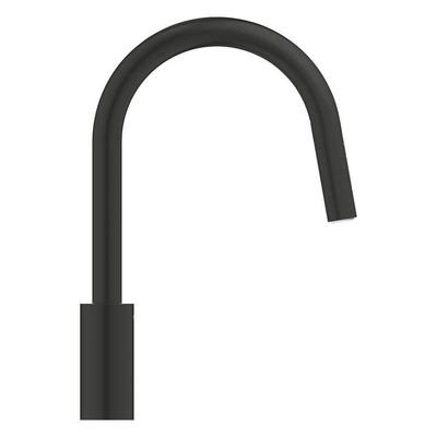 Grohe Get Keukenmengkraan - uittrekbare dubbele straal - matte black (mat zwart)