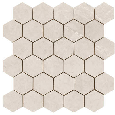 Terravito Allino carreau mural et de sol - 26.3x27.4cm - effet béton - sable mat (beige)