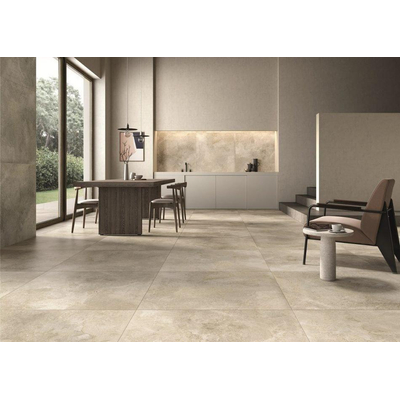 Ceralto Briano Accent Carreau de sol - 100x100cm - 6.0mm - rectifié - Noble beige
