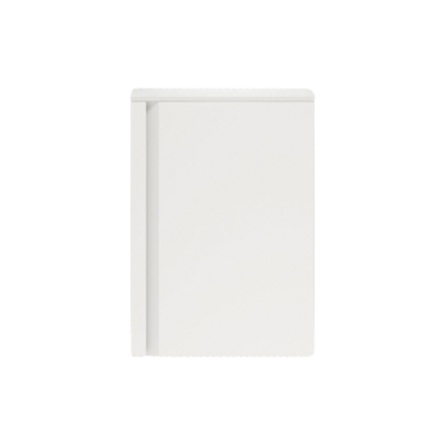 Saniclass Chaci Meuble sous-lavabo pour lave-mains - 40x55cm - 1 porte - avec plan de toilette - blanc mat