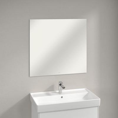 Villeroy & Boch More To See spiegel - 80x75cm - Aluminium (glans zilver)