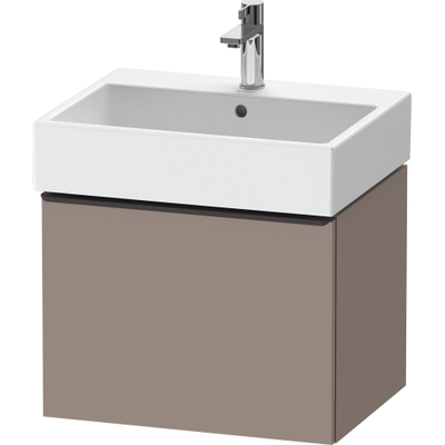 Duravit D-neo Meuble sous vasque 58.4x44.2x44cm 1 tiroir Basalte mat