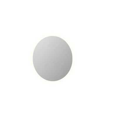 INK SP25 miroir – rond Ø 80 cm – Éclairage LED – chauffage de miroir, à intensité variable – cadre en acier