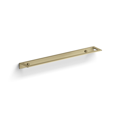 Clou Fold handdoekrek 45 cm goud geborsteld PVD