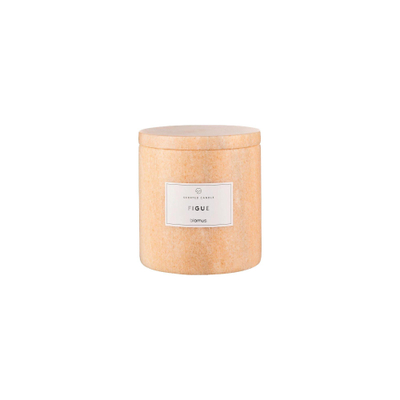 Blomus FRABLI Bougie parfumée - travertin - L - Indian Tan
