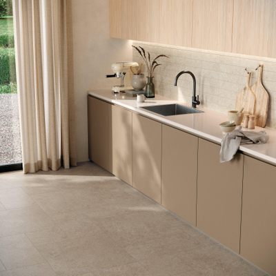 SAMPLE Terravito Tenuta Vloer- en wandtegel - 60x60cm - 8mm - gerectificeerd - (Taupe)