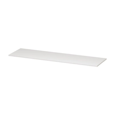 Ink topdeck 45 panneau de recouvrement 160x2x45cm pour meuble laqué blanc brillant