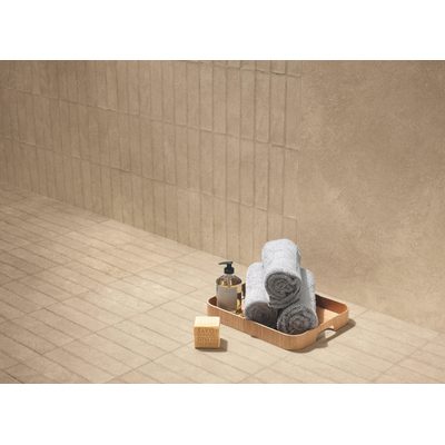 Fap Ceramiche Nobu wand- en vloertegel - 30x60cm - gerectificeerd - Natuursteen look - Beige mat (beige)