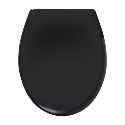Tiger Abattant WC Ventura Softclose Duroplast Noir 37.5x4.5x45cm