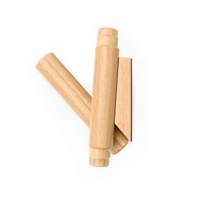 Umbra Picket handdoekhouder - 61x4x17cm - 3 haken - eiken