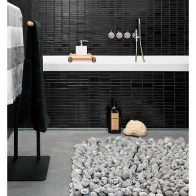 Aquanova Rocca Tapis de bain 60x60cm Gris argenté
