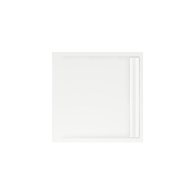 Xenz Easy Tray douchevloer - 90x90x5cm - acryl - zonder gootcover - wit