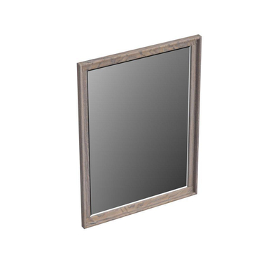 Forzalaqua reno 2.0 miroir 59,5x2x80cm chêne gris argenté