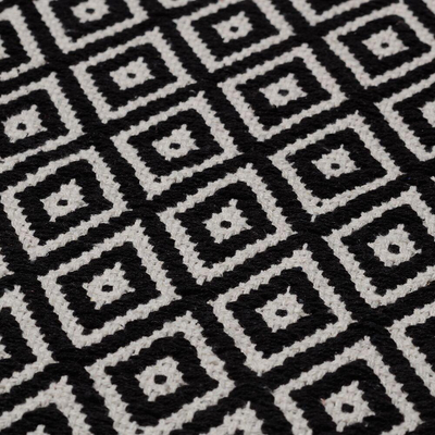 Sealskin Trellis Badmat 60x60 cm Katoen Zwart