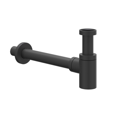 IVY Design Siphon - modèle bas - Noir mat PED