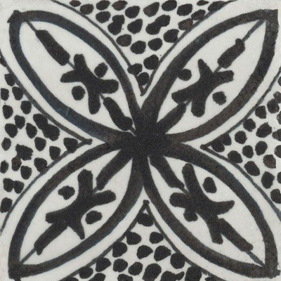 Ceralto Ricordo Marmo Vloertegel - 15x15cm - 10mm - glans - NERO
