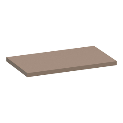 BRAUER Ocean Medium topblad - 80x46x4cm - mat mokka