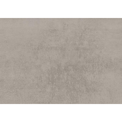 Thebalux onderbouwkast 140x45x50cm greeplijst zwart mat 2 softclose lades Greeploos MDF spaanderplaat beton zilver met topblad opzetkommem en waste SHOWROOMMODEL