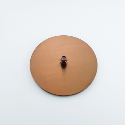 Fortifura Calvi Hoofddouche 30cm rond 6mm Geborsteld koper PVD (Koper)