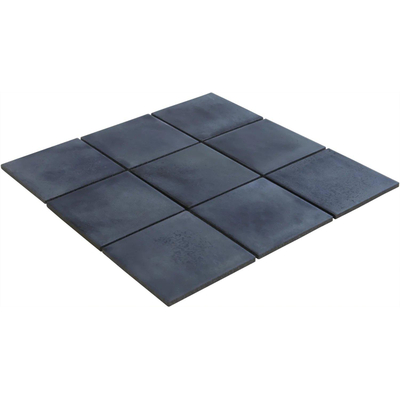 La Mosaic Factory Kasba carrelage mosaïque - 30x30cm - carrelage mural et de sol - Carré - Porcelaine Indigo Mat