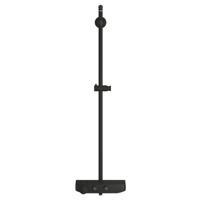 GROHE Vitalio Joy doucheset - 35x23cm - rechthoek - thermostatisch - SmartControl - mat zwart