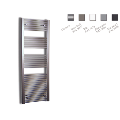 Sanicare radiateur design droit 172x60cm aspect acier inoxydable