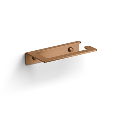 Clou Fold porte-rouleau de papier toilette sans couvercle bronze brossé PVD