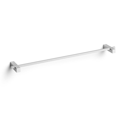Zack Carvo Porte-serviettes - 66cm - simple - inox brossé