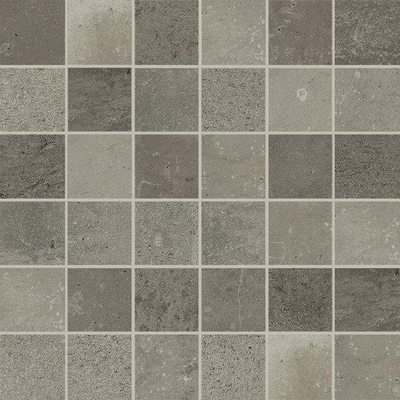 Florim Maps Mosaïque - 30x30cm - 9mm - rectifié - D.Grey (Anthracite)