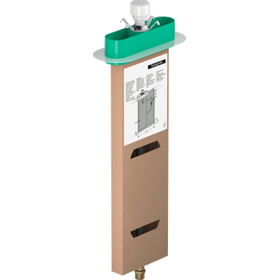 Hansgrohe SBox Basiset - met inbouwdeel - met 1 functie ten behoeve van. badrand- of tegelrand - groen