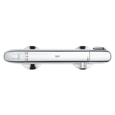 Grohe Grohtherm 1000 Douchethermostaat - met koppelingen - chroom
