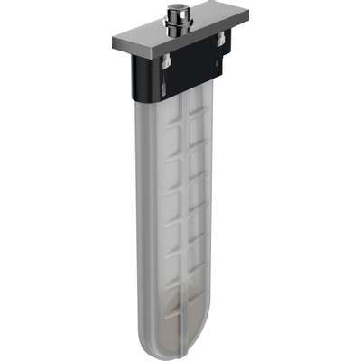 Hansgrohe sBox élément de finition rectangulaire incl. boîte à flexible. flexible de douche et rosace avec 1 fonction pour rebord de baignoire ou carrelage chrome