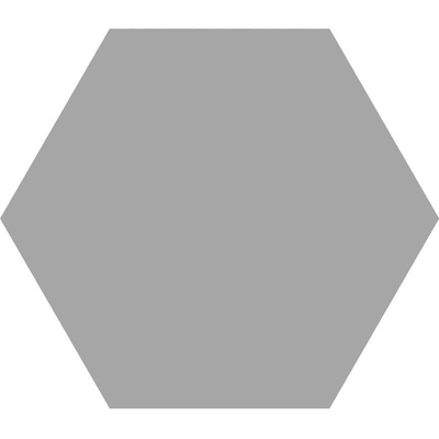 Cifre Ceramica Hexagon Timeless wand- en vloertegel - 15x17cm - 9mm - Zeshoek - Grijs mat glans