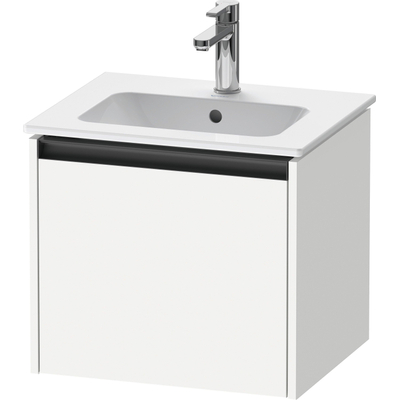 Duravit Ketho.2 meuble sous-lavabo 51x42x44cm adapté pour 1 vasque Panneau de particules blanc Mat