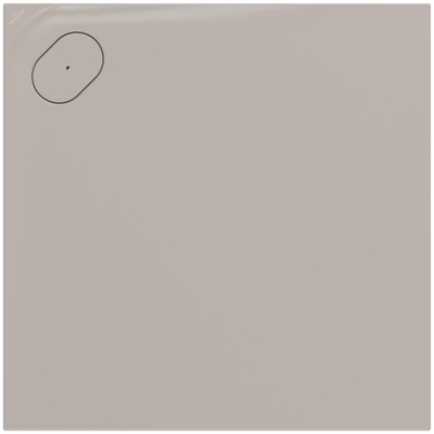 Villeroy & Boch Ecora douchebak - 100x100x3.5cm - hoekafvoer - almond (beige)