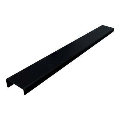 BRAUER Meubelgreep opleg - 30cm - model A - materiaal RVS - mat zwart