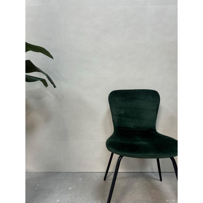 SAMPLE Terravito Evarno wandtegel - 25x50cm - White mat (wit)