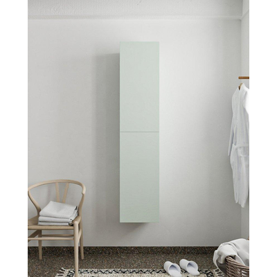 MONDIAZ BEAM Armoire colonne - 160cm - 2 portes - greey