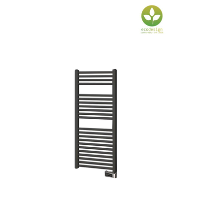 Plieger Palermo EL III Fischio Radiateur électrique horizontal 111.1x50cm 500W Graphite noir (black graphite)