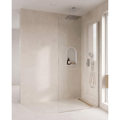 Fortifura Galeria Niche encastrée - 47.8x32.8x10cm - arche - blanc mat