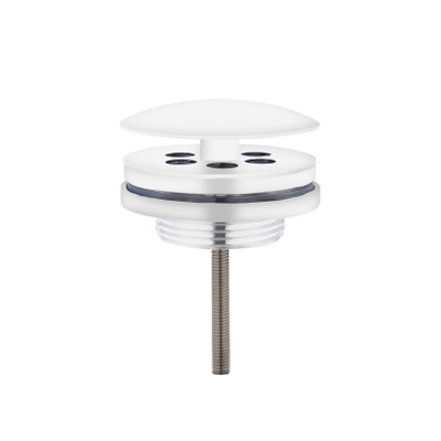 Best Design Low bonde de lavabo pour fontaine White 5/4 blanc mat