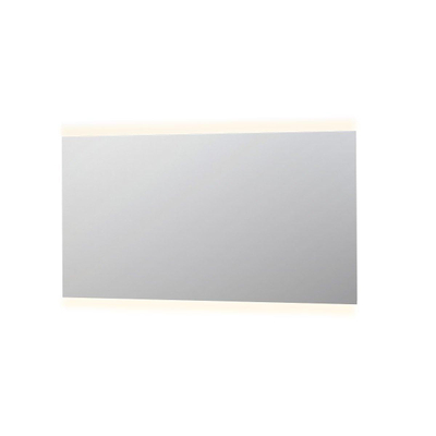 INK SP4 spiegel – 160x80 cm – directe LED boven en onder – instelbare lichtkleur, dimbaar – aluminium zilver